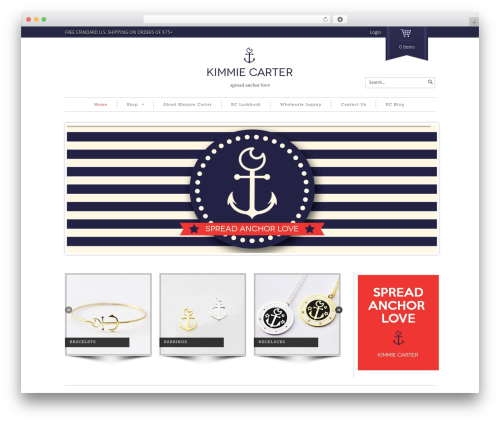 Theme WordPress Maya Shop - kimmiecarter.com
