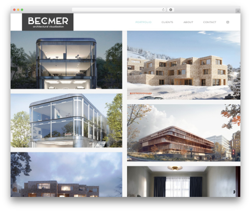 WordPress theme Flora - becmer.eu