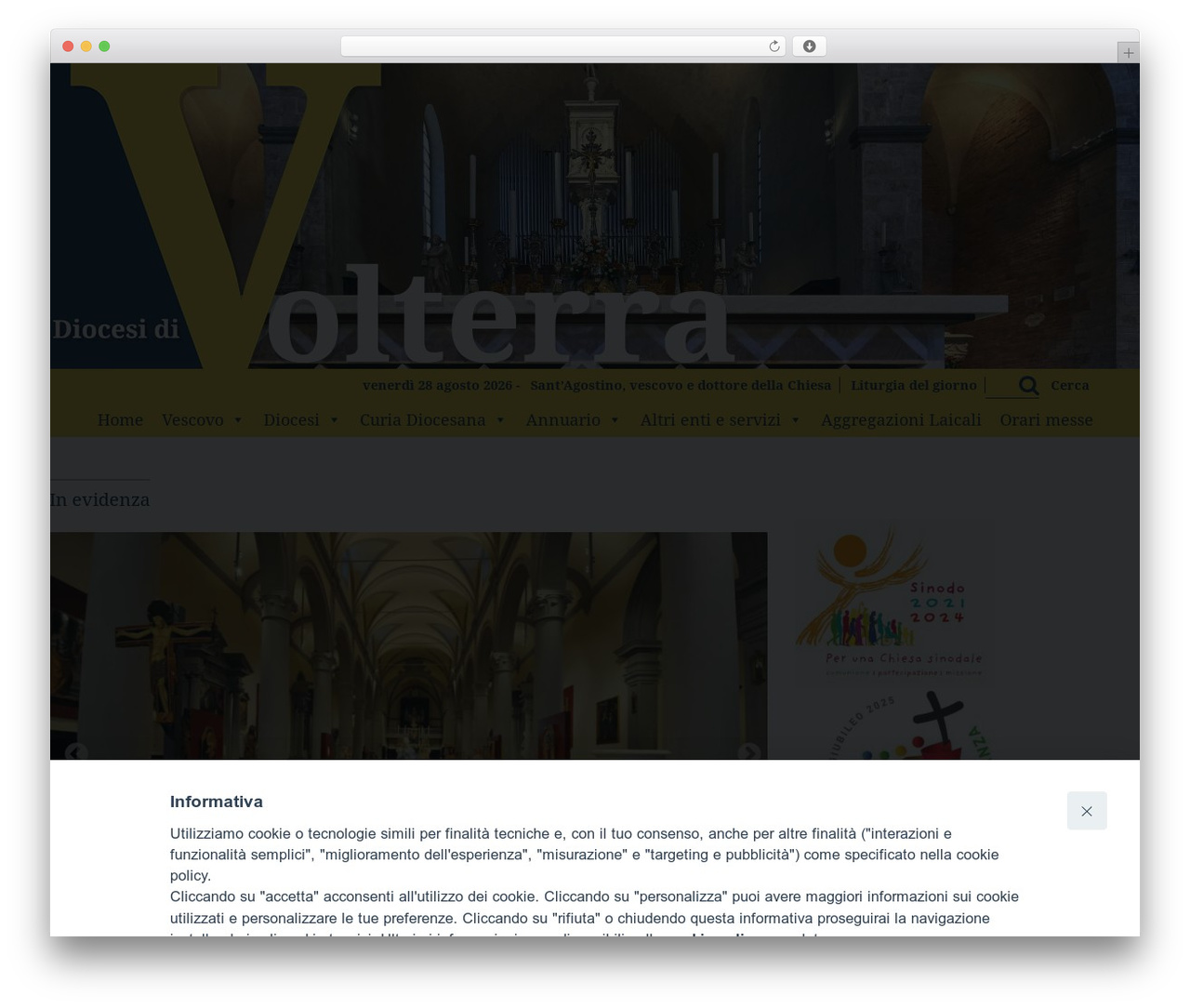 WP-Forge theme WordPress - diocesivolterra.it WP-Forge theme WordPress - diocesivolterra.it