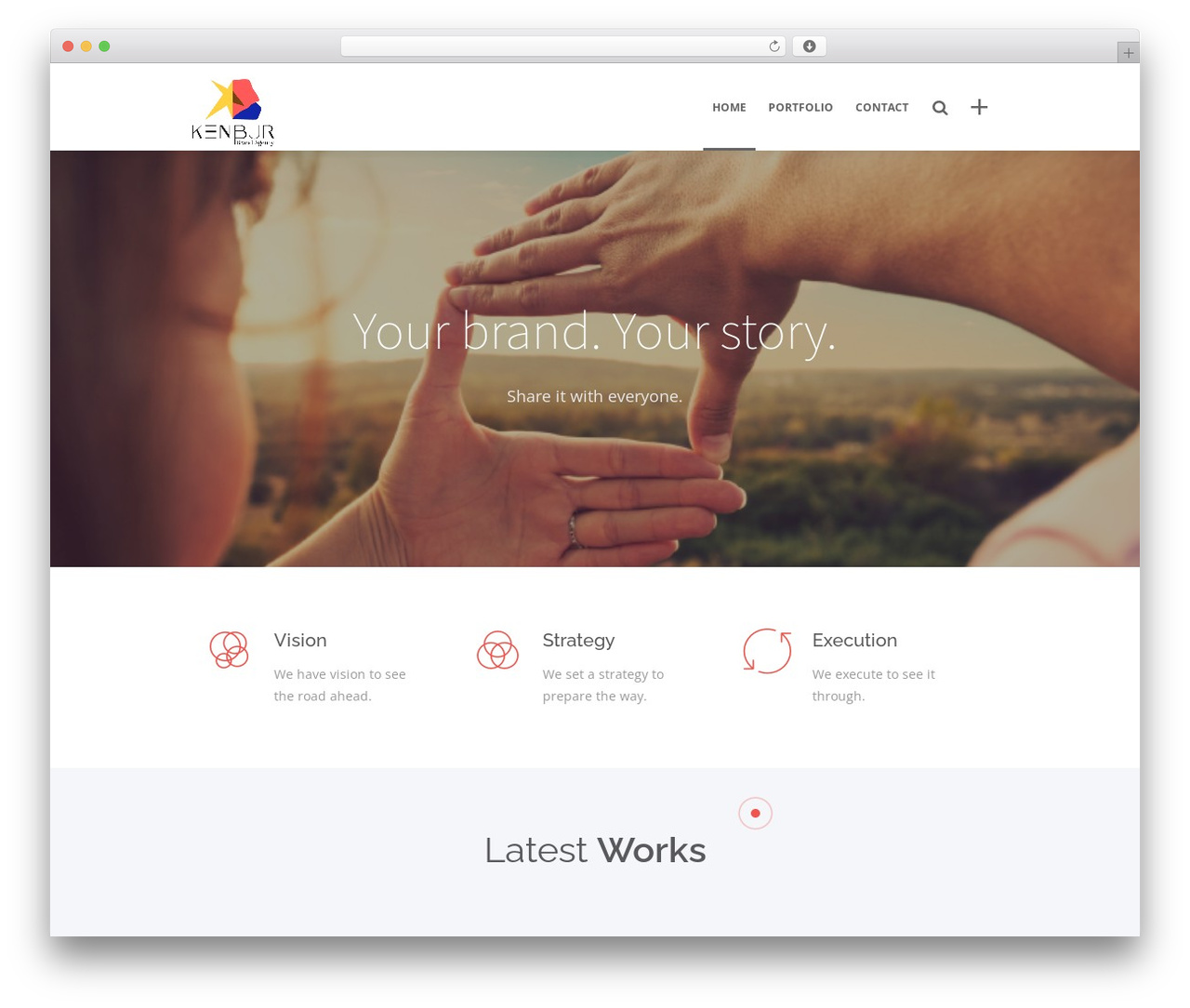 Best WordPress theme Mobius - kenbur.com
