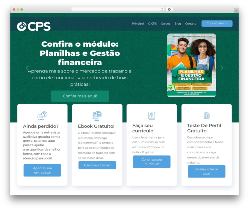 CPS theme WordPress - www.portalcps.com.br
