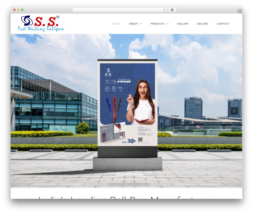DynamiX WordPress theme - ssballpen.com