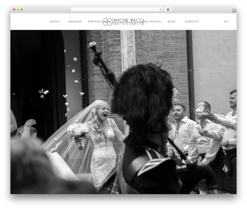 SimoneBacci theme WordPress - simonebacci.net