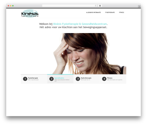SmartStart WP - Responsive HTML5 Theme WordPress theme - kinesis-fysio.nl