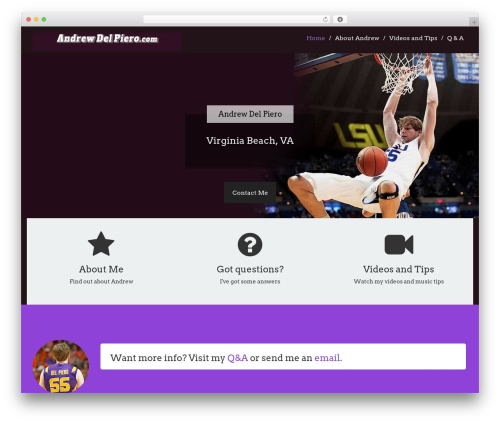 Start Point premium WordPress theme - andrewdelpiero.com Start Point premium WordPress theme - andrewdelpiero.com