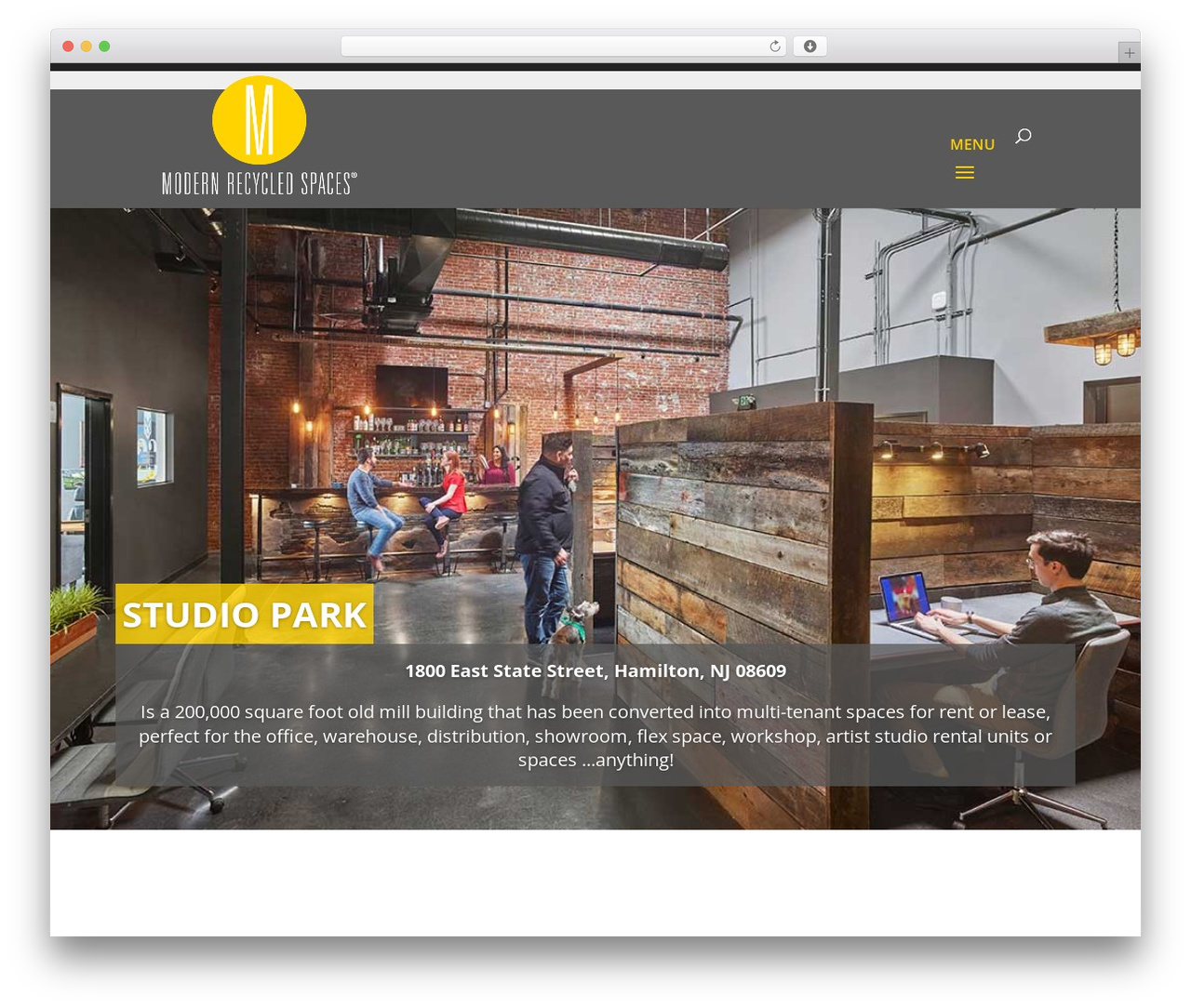 Theme WordPress Divi - modernrecycledspaces.com