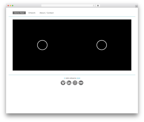Themify Base WordPress theme - krisursachi.com