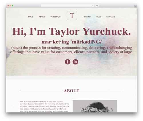 ViewPoint WordPress theme - knowtaylor.com