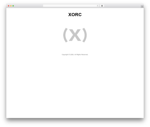 WPEX Mesa WordPress theme - xorc.com