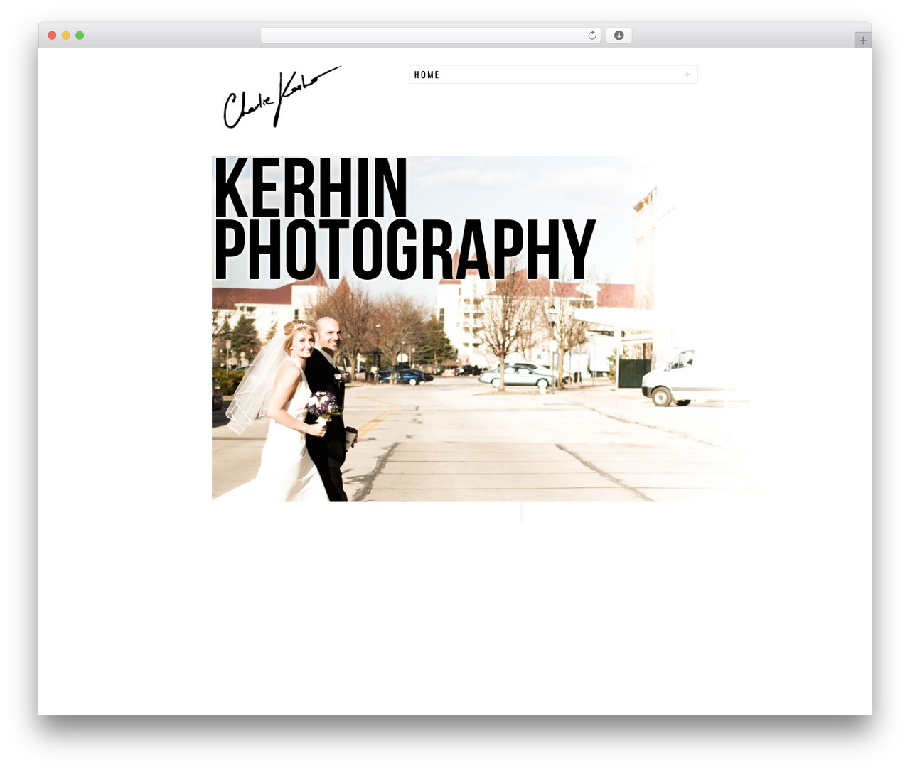 Cluster theme WordPress - kerhinphotography.com