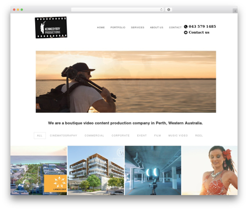 GridStack theme WordPress - kennedyboy.com