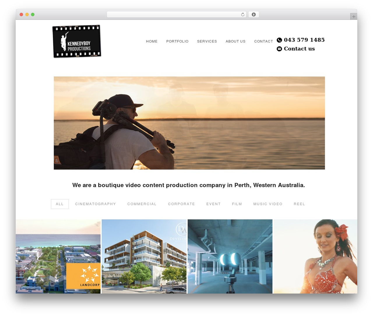 GridStack theme WordPress - kennedyboy.com