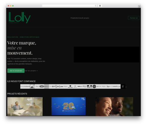 Wpb portfolio WordPress plugin - lolly-book.com