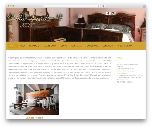 Hoteliour WordPress theme - villavanda.it
