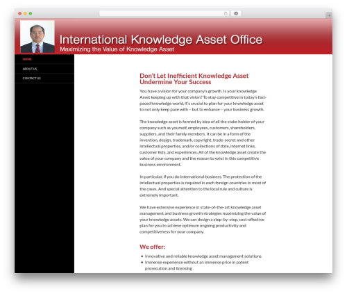 Knowledge Asset WordPress theme - knowledgeasset.com