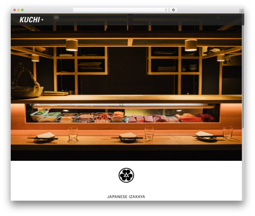 netefx HTML5 Theme WordPress restaurant theme - kuchi.de