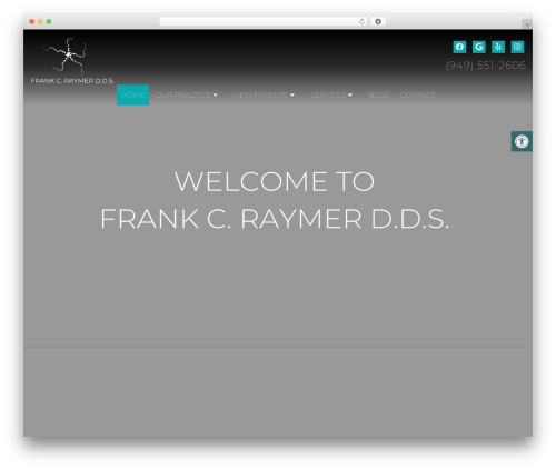 Parent Theme WordPress theme - frankcraymerdds.com