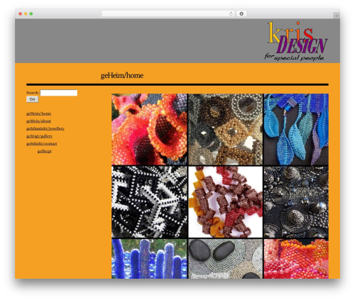 Theme WordPress Hey Cookie - kris-design.de