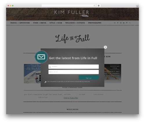 Theme WordPress Divine Theme - kimfullerink.com