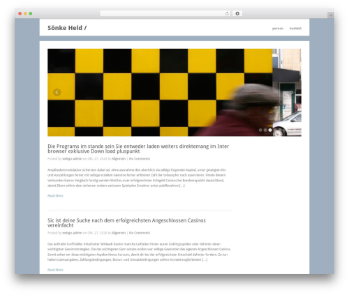 Uber WordPress theme - xn--snkeheld-n4a.com