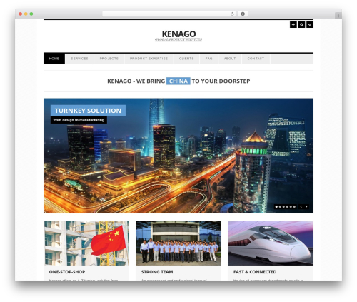 WordPress theme Surplus - kenago.com
