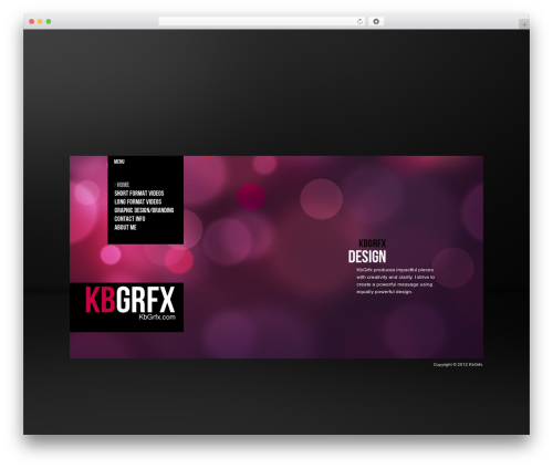 WordPress theme Broadside - kbgrfx.com