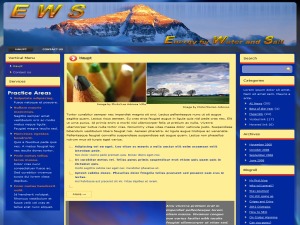 WordPress theme Kid2 by Demetris