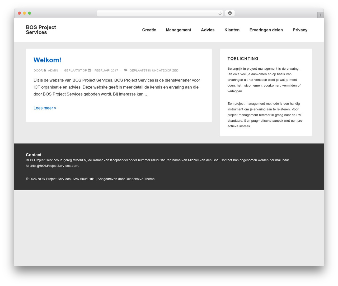 WordPress theme Responsive - bosps.nl WordPress theme Responsive - bosps.nl
