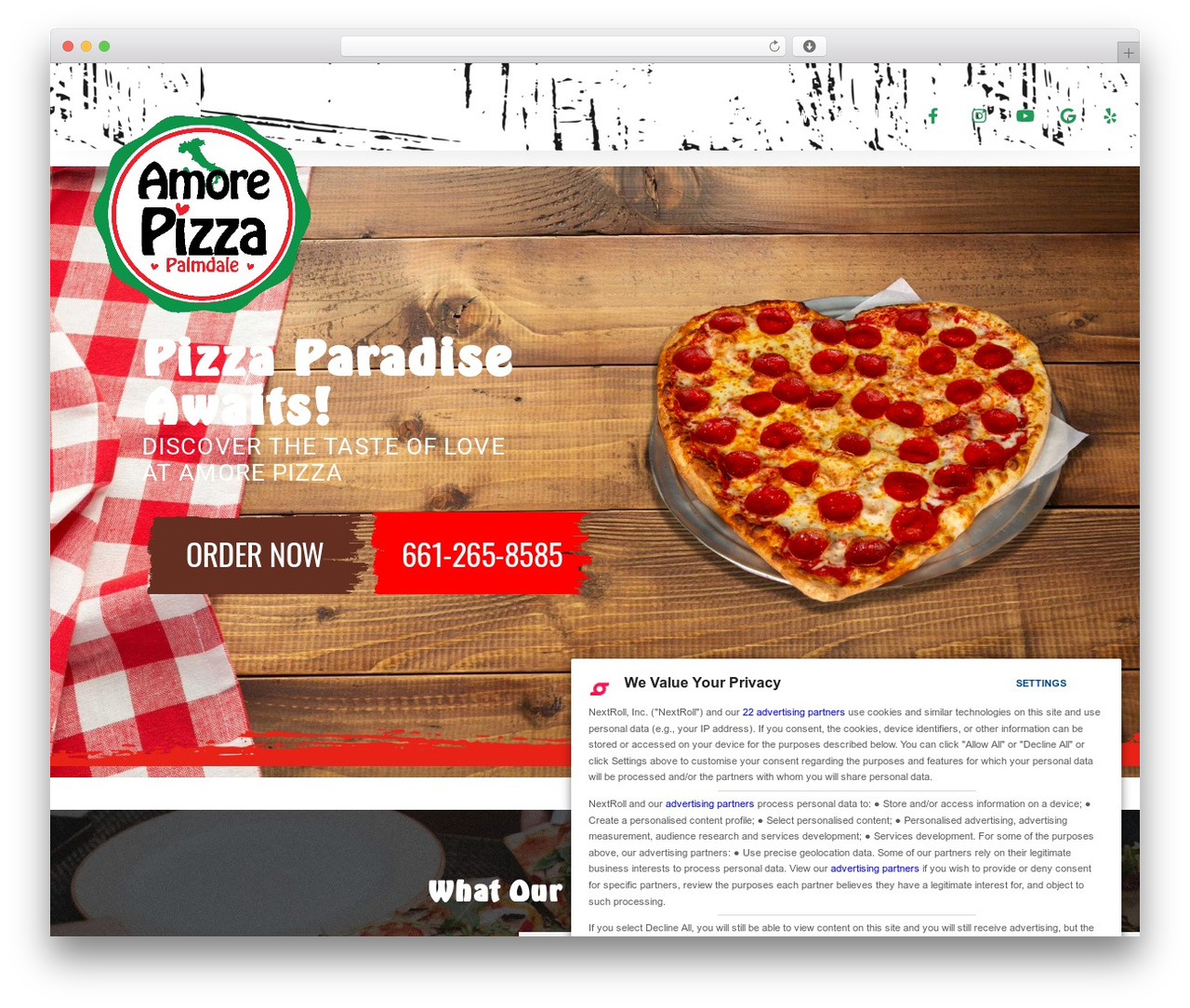 WordPress theme Testo Child - amorepizzapalmdale.com WordPress theme Testo Child - amorepizzapalmdale.com
