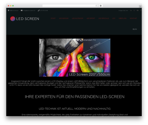 WordPress theme Westy - led-screen.ch