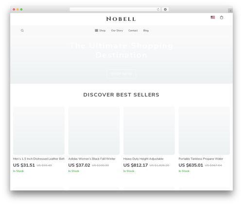 WP theme Botticelli - nobell.shop