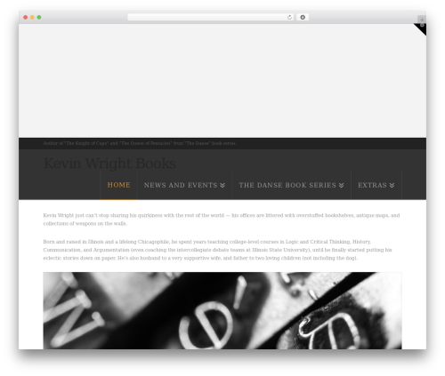 X smooth scroll WordPress plugin - kevinwrightbooks.com
