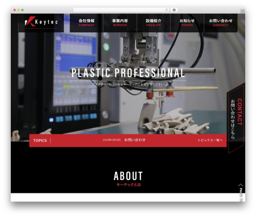 Ash theme WordPress - keytec1003.com