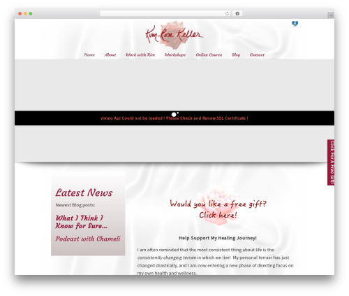 Optin panel WordPress plugin - kimrosekeller.com