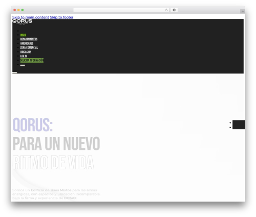 Nextbricks WordPress plugin - qorus.mx