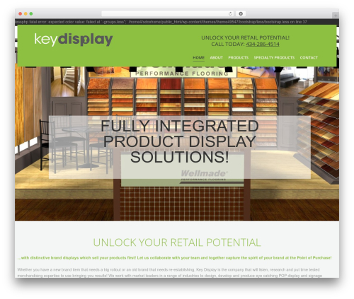 cherry WordPress theme - keydisplayllc.com