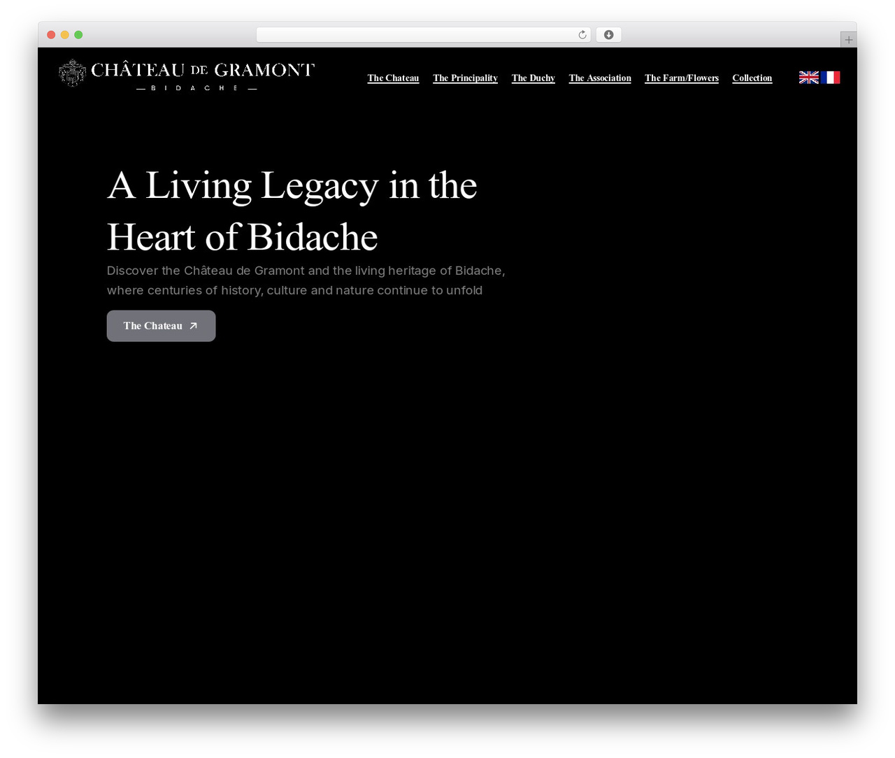 Conseil WordPress theme - chateaudegramont.com