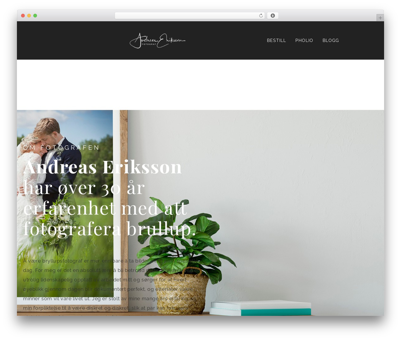 DFD Ronneby WordPress theme - fotograferiksson.no
