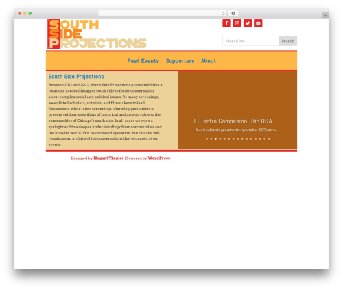 Divi top WordPress theme - southsideprojections.org