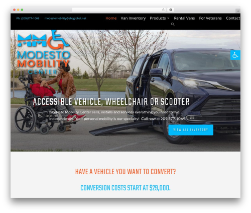 Divi WordPress theme - modestomobilitycenter.com
