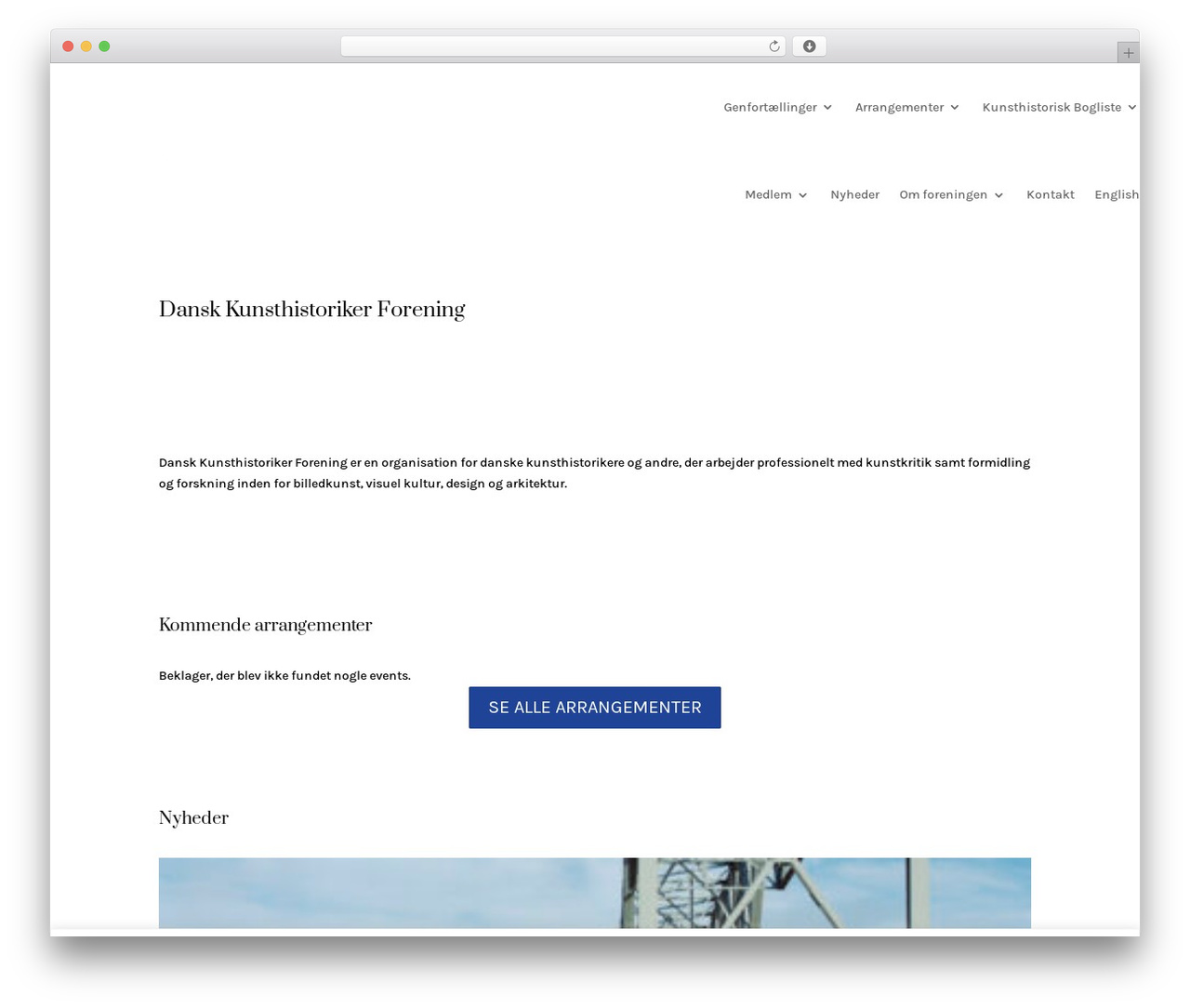 Divi Child Theme WordPress theme - kunsthistoriker.dk