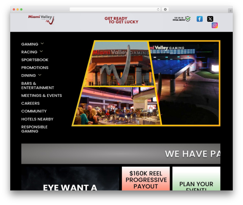 Divi WordPress theme - miamivalleygaming.com