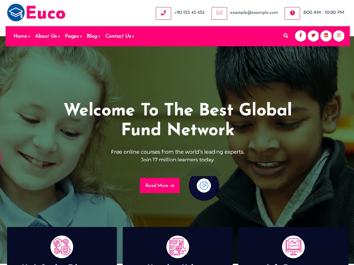 Evelo WordPress theme by themebuzz