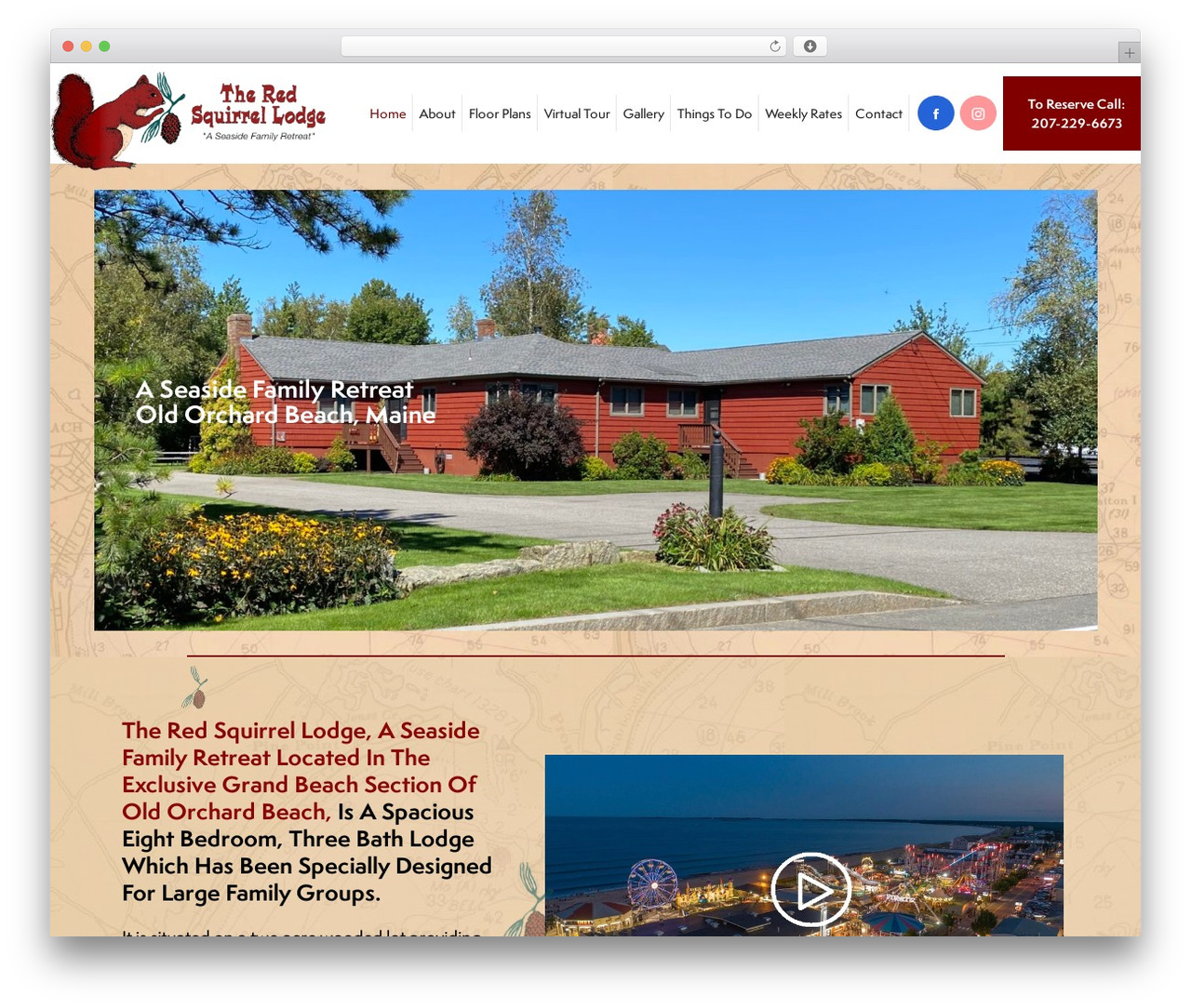 Genesis WordPress theme - redsquirrellodge.com