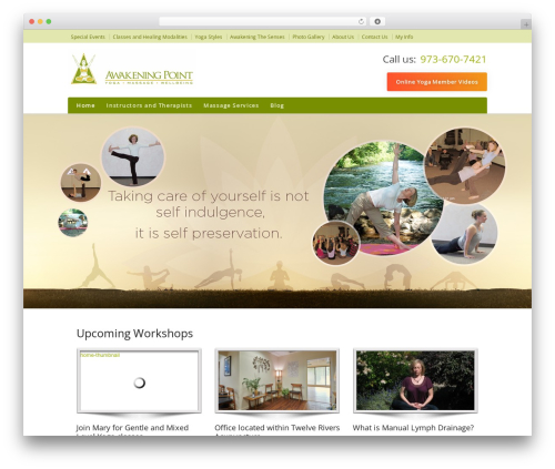 Karma theme WordPress - awakeningpoint.com