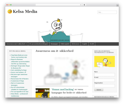 Magazine Basic WP theme - kelsa.dk