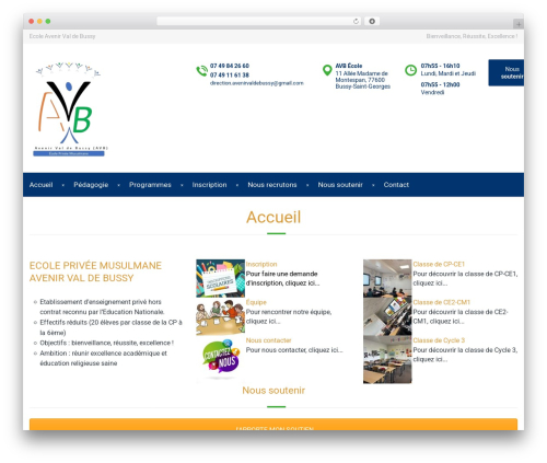 School time plugin WordPress plugin - avenirvaldebussy.fr