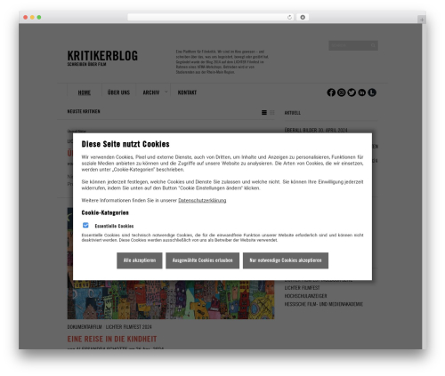 Sight WP theme - kritikerblog.com