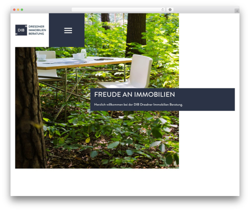 starter WordPress theme - dib-dresden.de