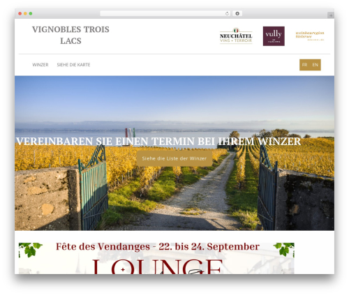Theme WordPress TM NINETEEN - weinregion-drei-seen.ch